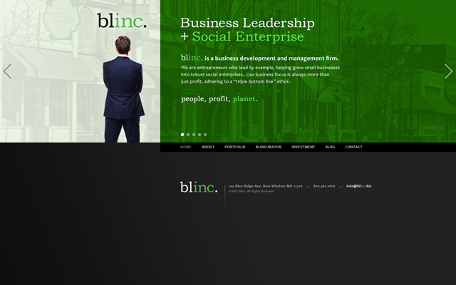 Blinc Home Page - Image Carousel 1