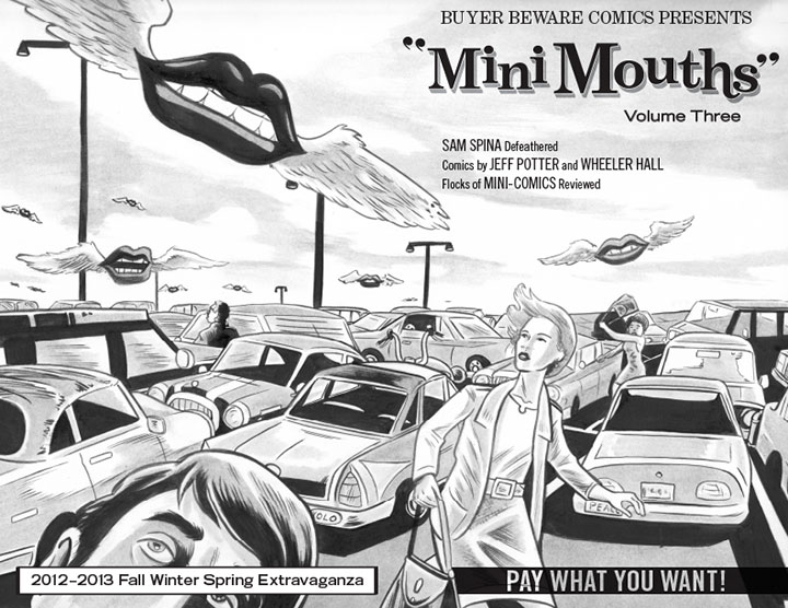 Mini Mouths comic book cover